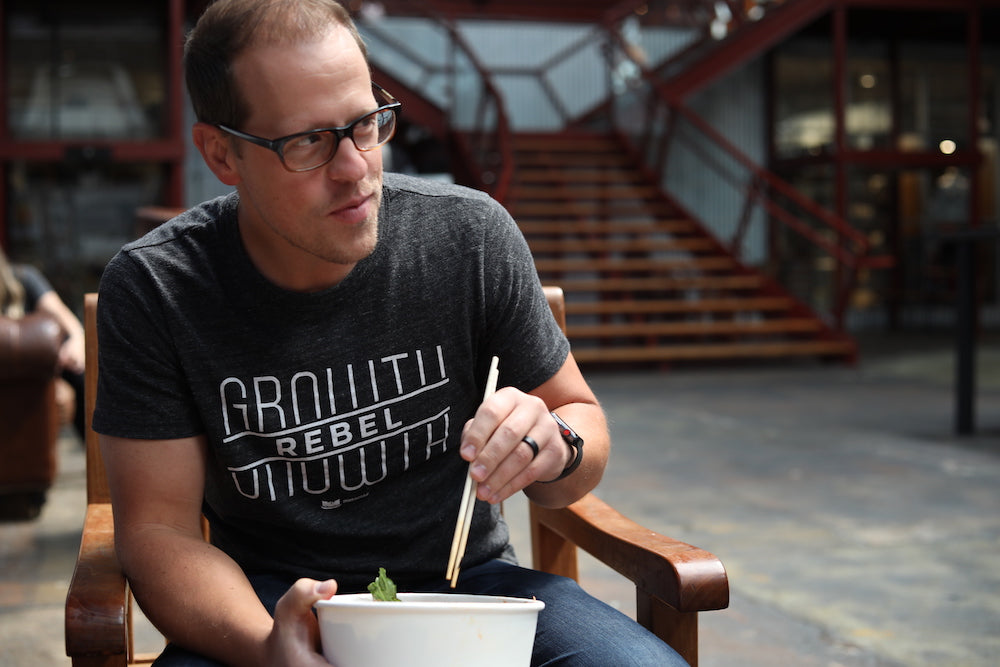 Growth Rebel Crewneck T-shirt