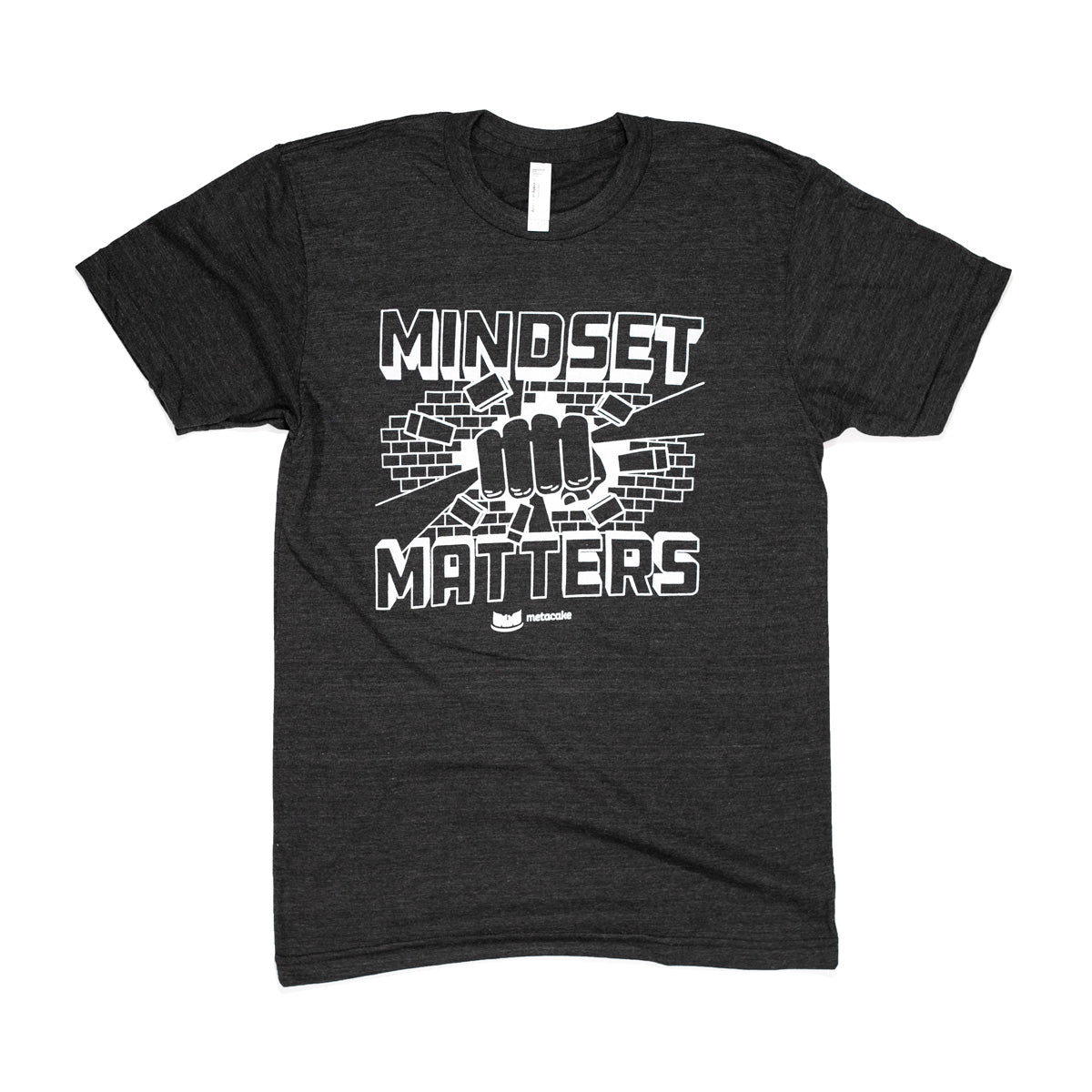 Metacake Mindset Matters Crewneck T-shirt