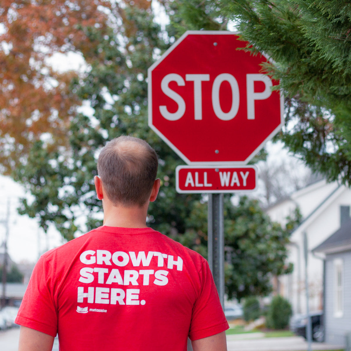 Metacake Growth Starts Here T-Shirt